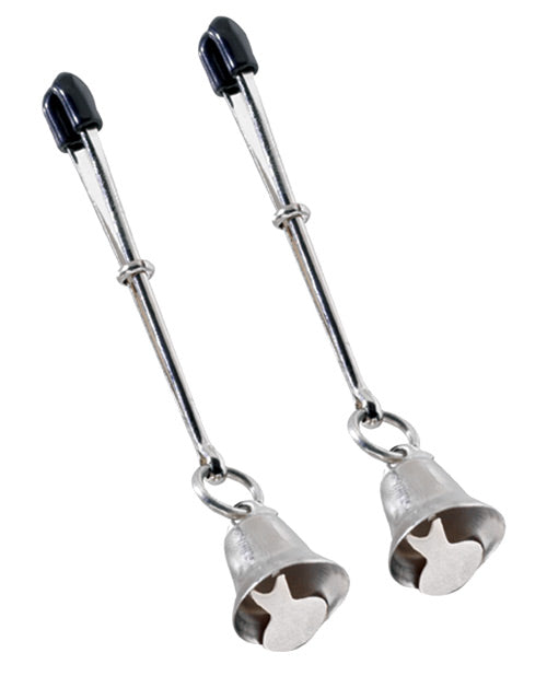 Spartacus Spartacus Adjustable Tweezer Nipple Clamps w/Bells - Image 2