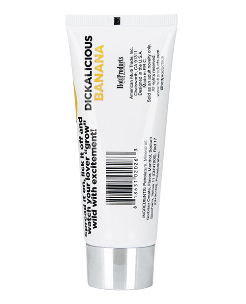 Dickalicious Dickalicious Penis Arousal Gel 2 oz - Banana - Image 2