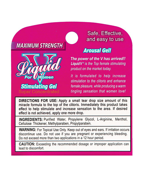 Liquid V Liquid V Female Stimulant - Pillow Box of 3 - Image 2