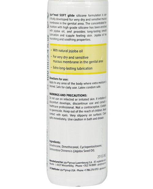 Pjur Med Pjur Med Soft Glide Silicone Based Personal Lubricant - 100 ml Bottle - Image 2