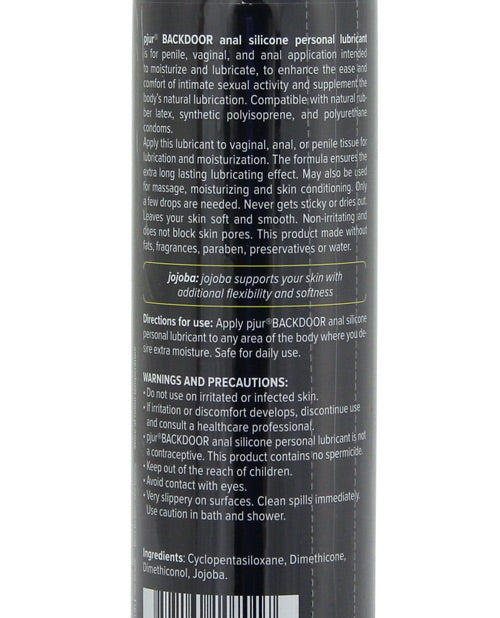 Pjur Back Door Pjur Back Door Anal Silicone Personal Lubricant - 100 ml Bottle - Image 2