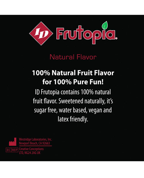 ID Frutopia ID Frutopia Natural Lubricant - 1 oz Raspberry - Image 2