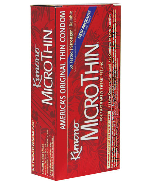 Kimono Kimono Micro Thin Condoms - Box of 12 - Image 2