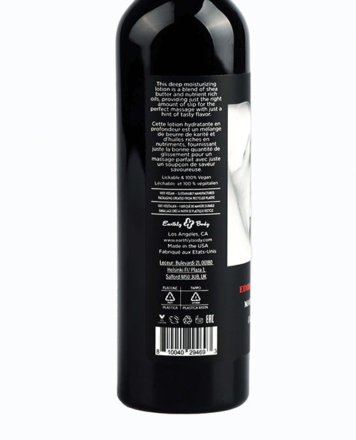 Earthly Body Earthly Body Hemp Seed by Night Edible Lotion - 8 oz Cherry - Image 2