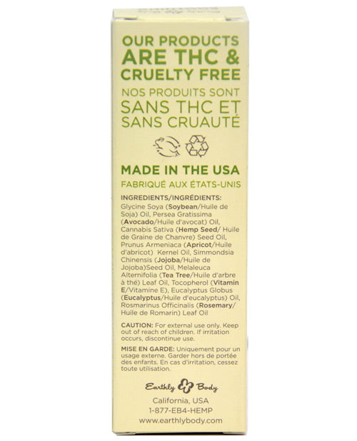 Miracle Oil Earthly Body Hemp Miracle Oil - 1 oz - Image 2