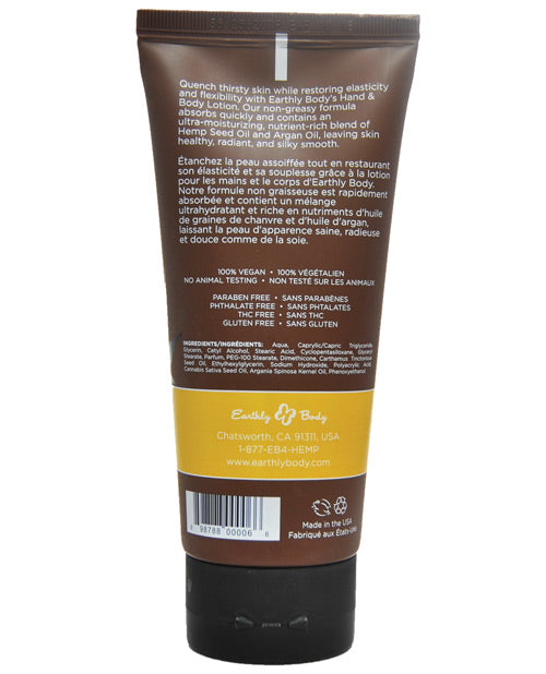 Earthly Body Earthly Body Hand & Body Lotion - 7 oz Tube Dreamsicle - Image 2