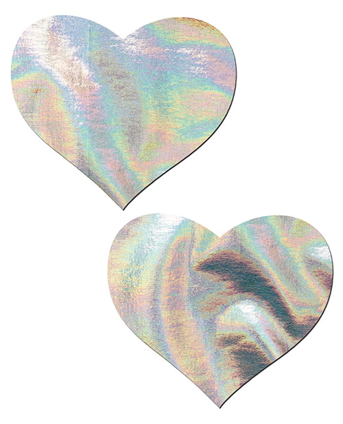 Pastease Pastease Hologram Heart - Silver O/S - Image 2