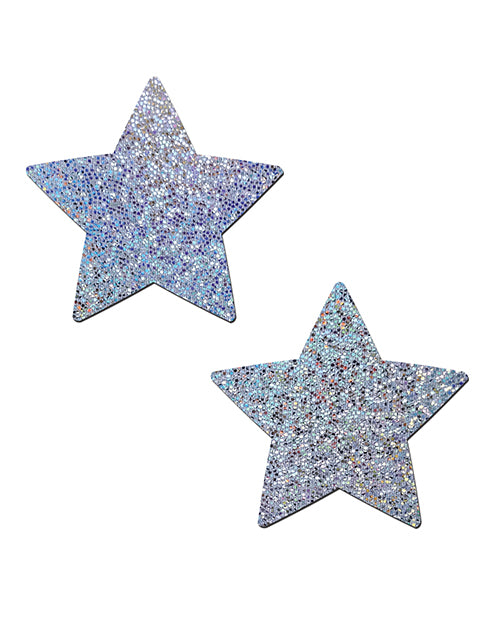 Pastease Pastease Glitter Star - Silver O/S - Image 2