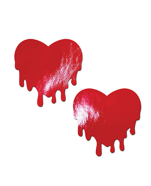Pastease Pastease Faux Leather Melty Heart - Red O/S - Image 2