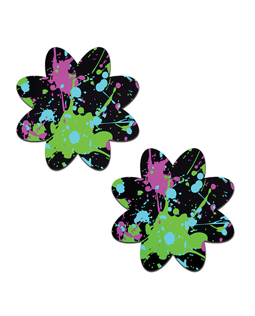 Pastease Pastease Vibrant Neon Paint Splatter Petal - Multi-Color O/S - Image 2