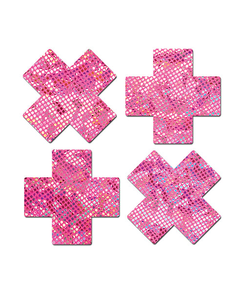 Pastease Premium Petites Disco Plus X - Pink O/S Pack of 2 Pair - Image 2