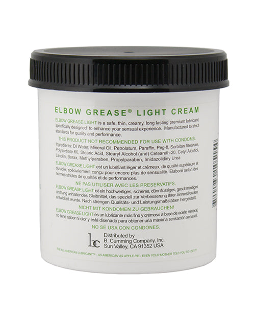 Elbow Grease Elbow Grease Light Cream Jar - 15 oz - Image 2