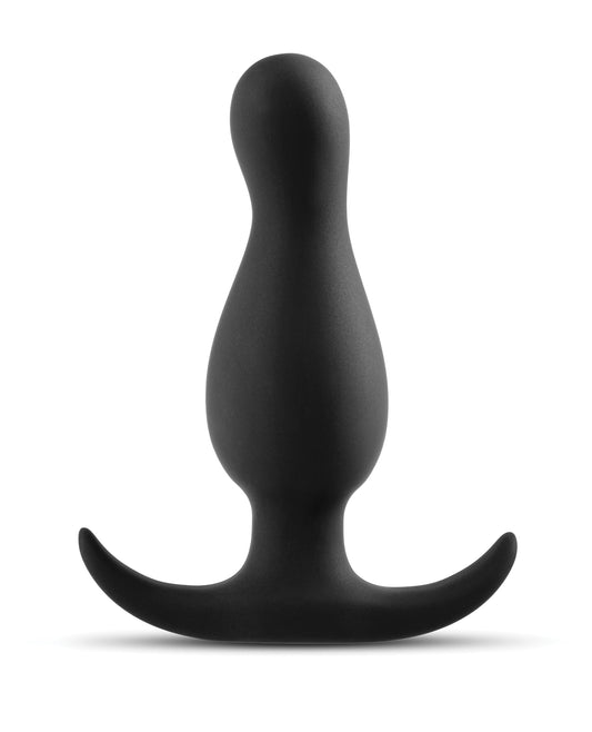 Anal Adventures Blush Anal Adventures Curve Plug - Black - Image 2