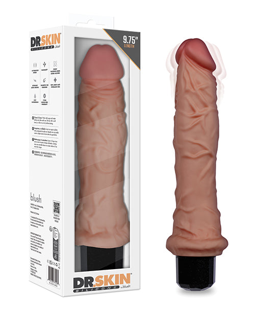 Dr. Skin Blush Dr. Skin Dr. Webber 9.75" Vibrating Dildo - Image 2