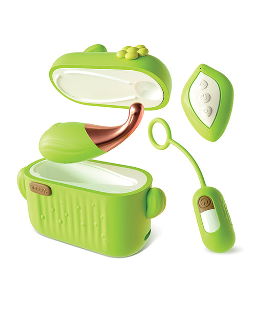 Play With Me Blush Play With Me Blooming Bliss Remote Controlled Vibrating Kit - Green - Image 2