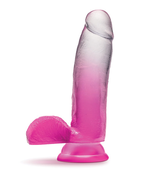 B Yours Blush B Yours 7" Sugar Magnolia Dildo - Fuchsia - Image 2