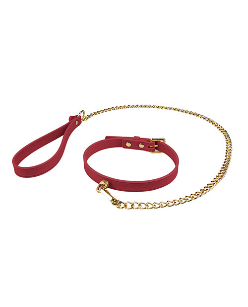 Temptasia Ardor Collar & Leash - Red