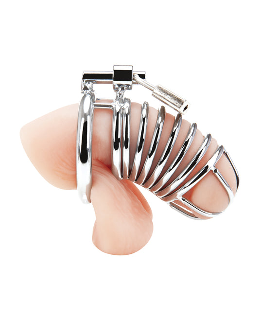 Blue Line Blue Line Deluxe Chastity Cage - Silver - Image 2