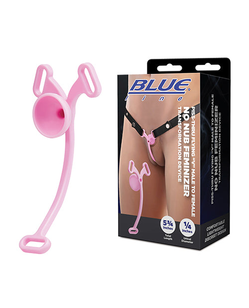 Piss-thru Flying "V" Male to Female No Nub Feminizer Transformation Device - Image 2