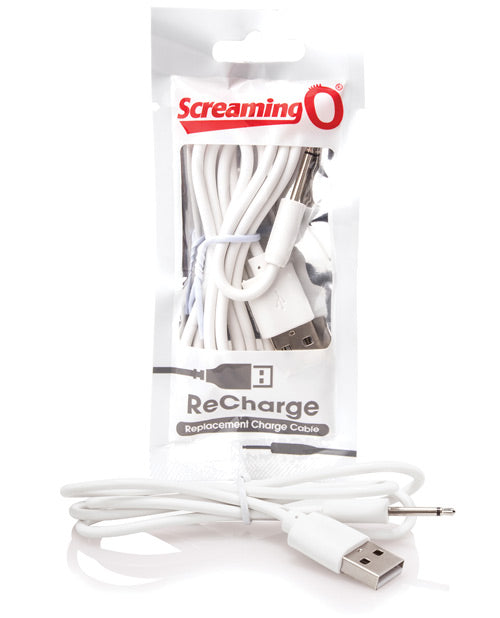 Screaming O Screaming O Recharge Charging Cable - White - Image 2