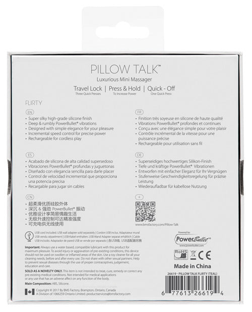 Pillow Talk Pillow Talk Flirty Bullet - Pink - Image 2