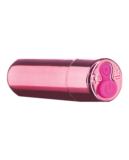 Power Bullet Mini Bullet Rechargeable Bullet - 9 Functions Pink - Image 2