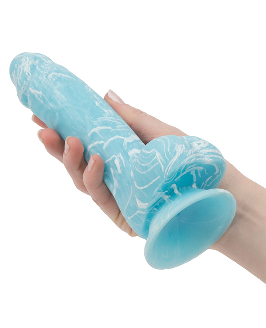 Addiction Addiction Luke Glow in the Dark 7.5" Dildo - Blue - Image 2