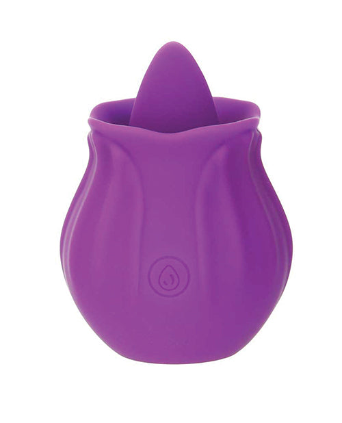No Brand M'Lady Flickering Tongue & Vibrating Clitoral Stimulator - Purple - Image 2