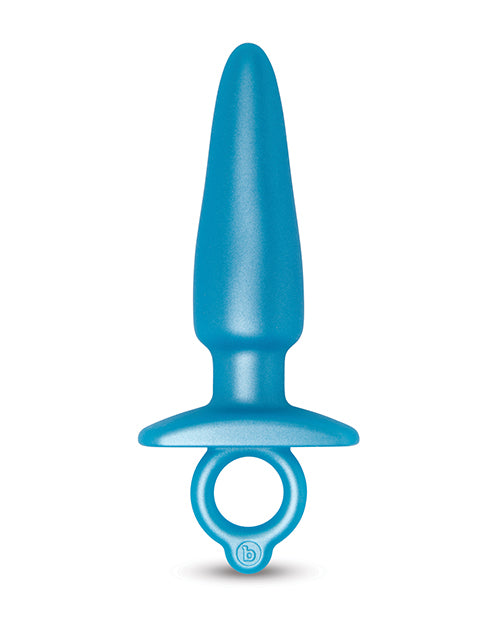 b-vibe b-Vibe Butties Sleek Tapered Plug - Blue - Image 2