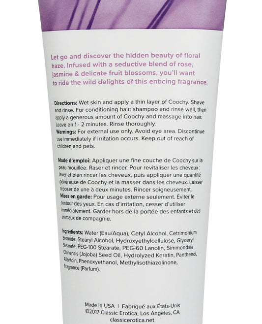 Coochy COOCHY Shave Cream - 7.2 oz Floral Haze - Image 2