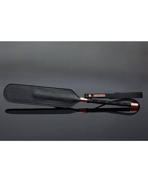 Coquette Pleasure Collection Pleasure Collection Matte Finish Paddle - Black/Rose Gold - Image 2