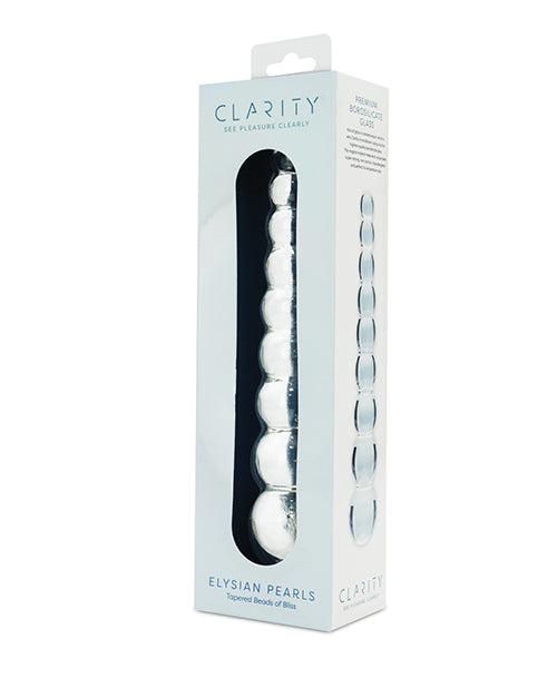 Clarity Glass Dildo - Elysian Pearls - Image 2