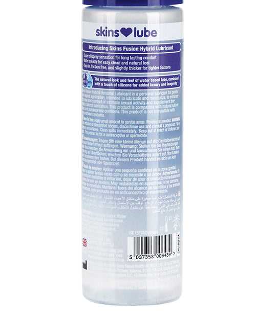 Creative Conceptions Skins Fusion Hybrid Silicone & Water Based Lubricant - 4.4 oz - Image 2