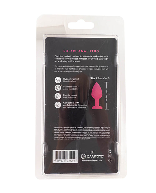 Onix by Camtoyz Camtoyz Solari Anal Plug - Rainbow - Image 2