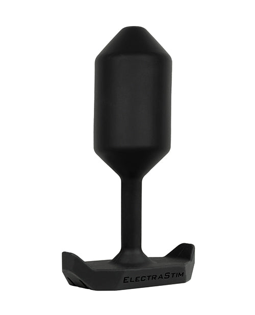 ElectraStim ElectraStim x Mr. S Leather - World's Most Comfortable Silicone Electro Butt Plug - Black - Image 2