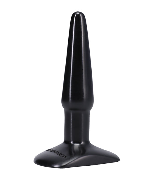 Doc Johnson Classic Butt Plug - Small Black - Image 2