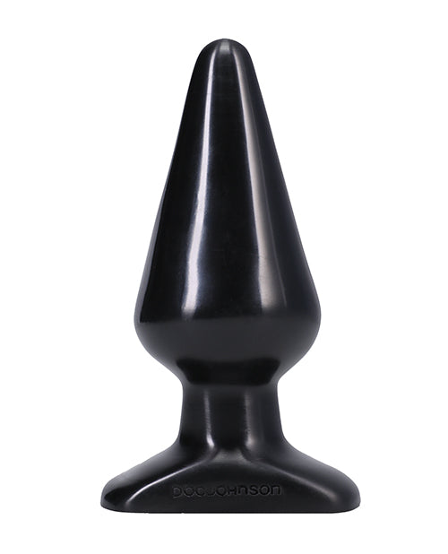 Doc Johnson Classic Butt Plug - Large Black - Image 2