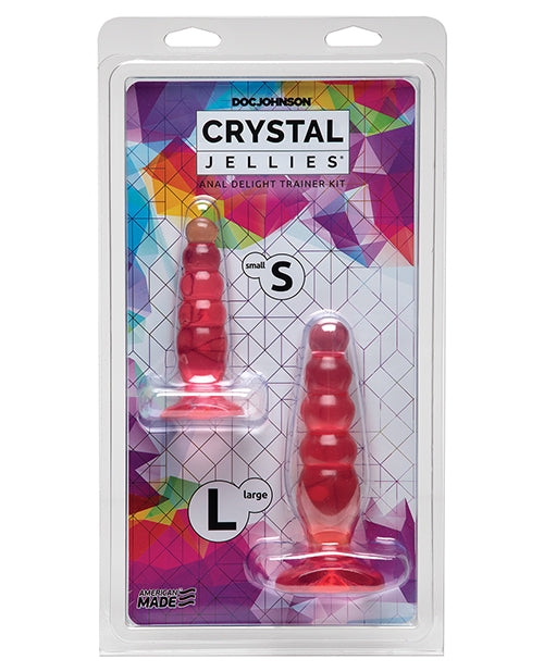 Crystal Jellies Crystal Jellies Anal Delight Trainer Kit - Pink - Image 2