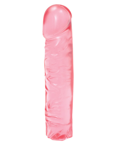 Crystal Jellies Crystal Jellies 8" Classic Dildo - Pink - Image 2