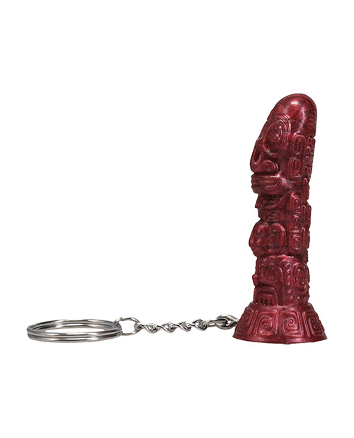 Polynesian Pleasures TI-Key Chains - Lele Lele Air Idol - Wood Bronze - Image 2