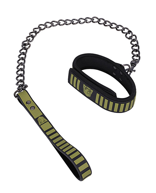 Fort Troff Fort Troff Tactical Collar & Leash - Black/Green - Image 2