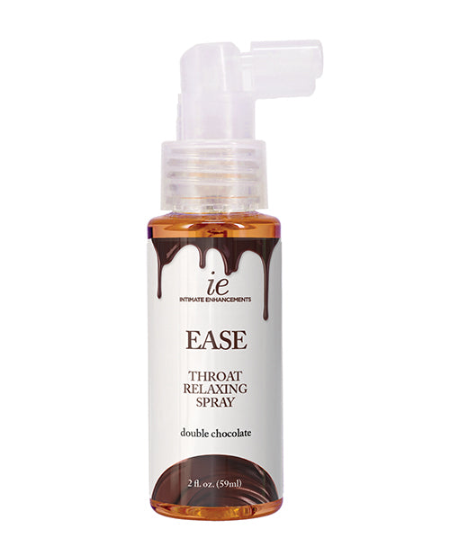 Intimate Enhancements Intimate Enhancements Ease Throat Relaxing Spray - Double Chocolate 2 oz - Image 2