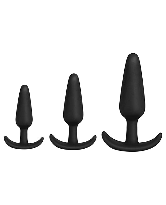 Mood Mood Naughty 1 Anal Trainer Set - Black Set of 3 - Image 2