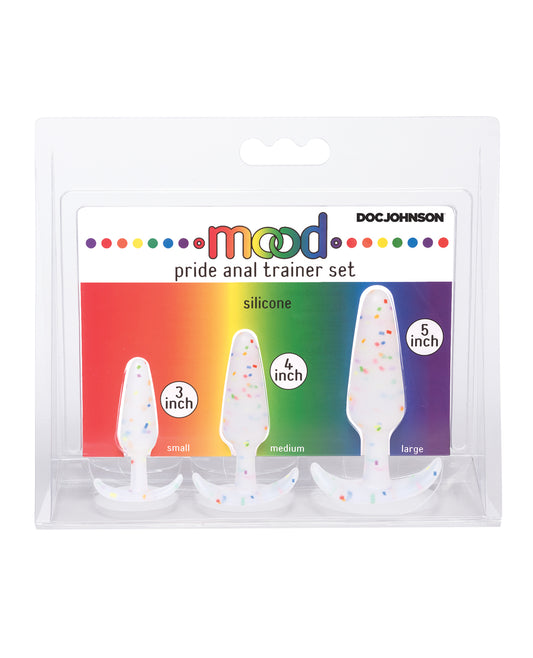 Mood Mood Pride Anal Trainer Set - Multi Colored Set of 3 - Image 2