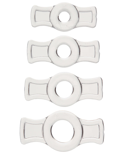 Titanmen Titanmen Tools Cock Ring Set - Clear - Image 2