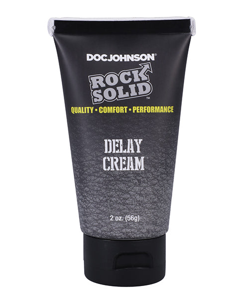 Rock Solid Rock Solid Delay Cream - 2 oz - Image 2