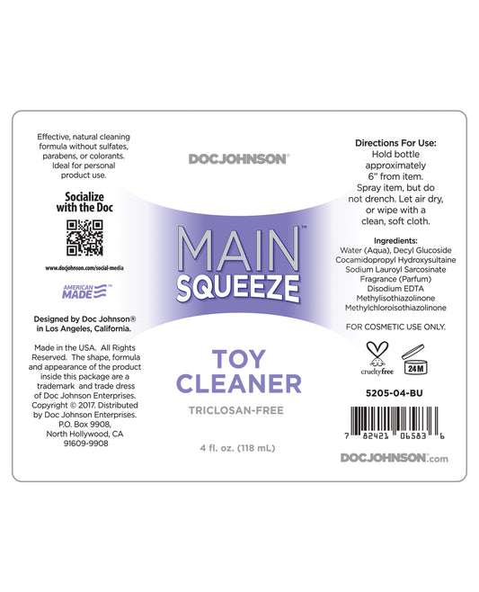 Main Squeeze Main Squeeze Toy Cleaner - 4 oz - Image 2