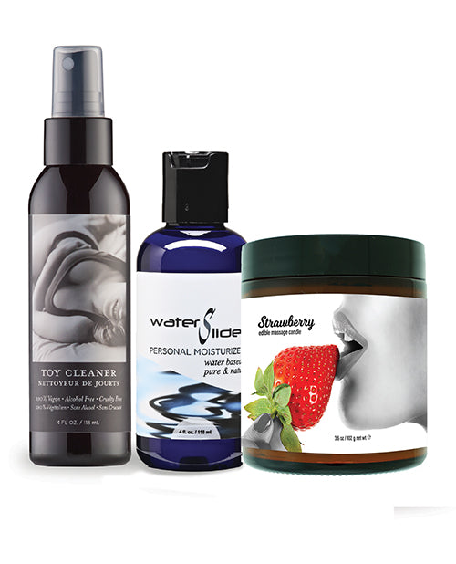 Earthly Body Earthly Body Play & Pleasure Gift Set - Asst. Strawberry - Image 2