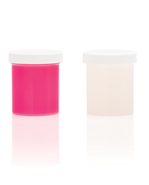 Clone A Willy Clone-A-Willy Silicone Glow In The Dark Refill - Hot Pink - Image 2