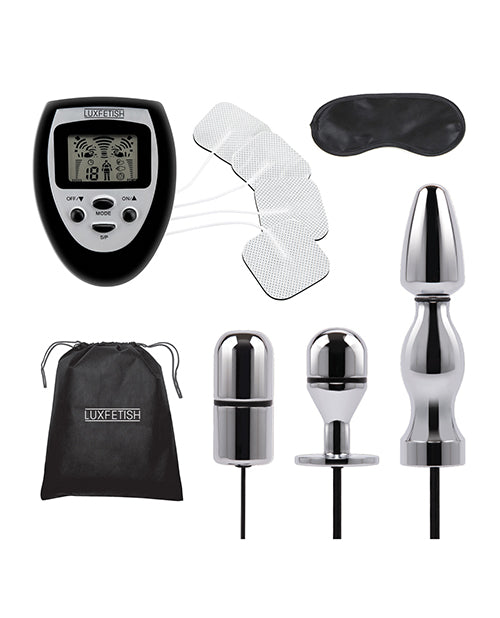 Lux Fetish Lux Fetish 9 pc Electro Sex Ultra Shock Set - Image 2